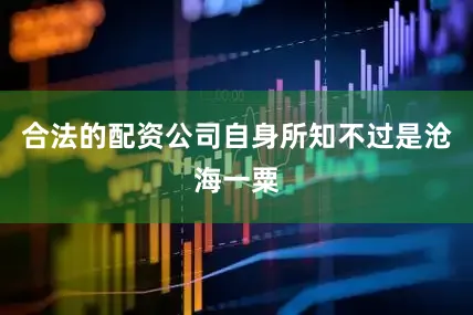 合法的配资公司自身所知不过是沧海一粟