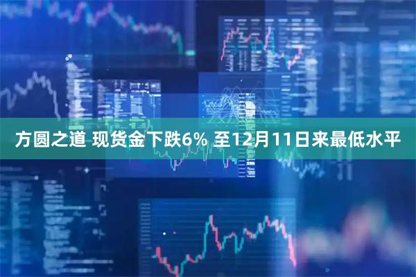 方圆之道 现货金下跌6% 至12月11日来最低水平